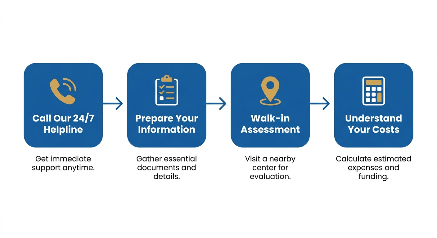 Proceso de cuatro pasos para verificar la cobertura de Medicare en Recovery Cove